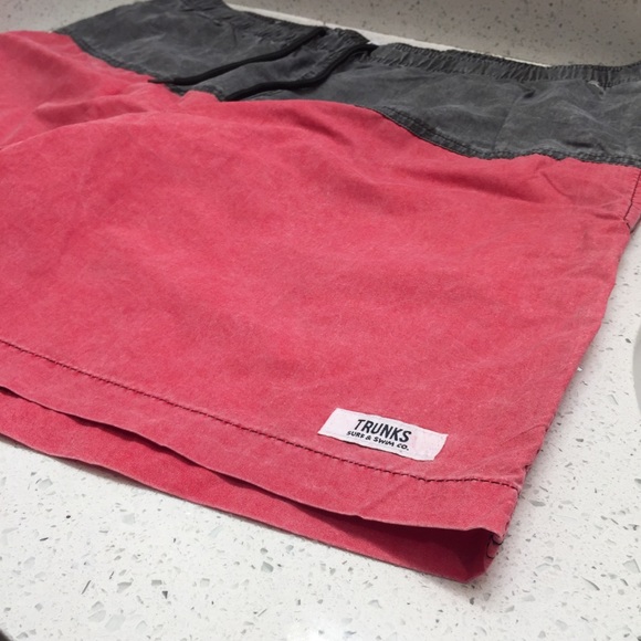 Trunks Surf and Swim CO. Colorblock Swim Trunks XL - Picture 5 of 7
